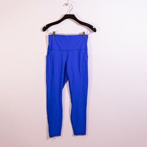 Lululemon Women's Align High-Rise Pant 25" Galactic Cobalt Blue Leggings 8